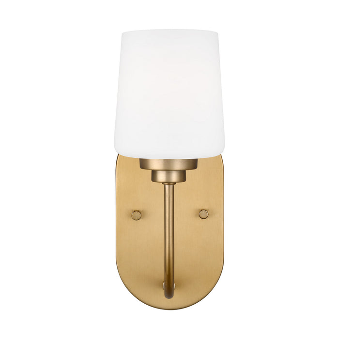 Myhouse Lighting Generation Lighting - 4102801-848 - One Light Wall / Bath Sconce - Windom - Satin Brass