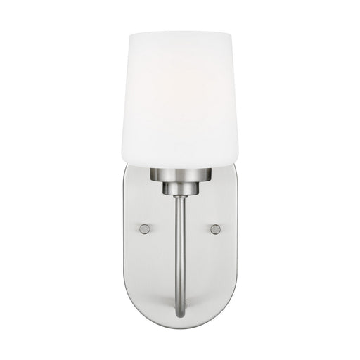 Myhouse Lighting Generation Lighting - 4102801-962 - One Light Wall / Bath Sconce - Windom - Brushed Nickel