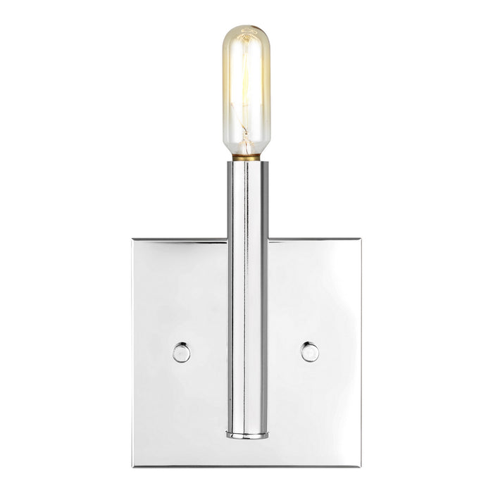 Myhouse Lighting Visual Comfort Studio - 4124301-05 - One Light Wall / Bath Sconce - Vector - Chrome