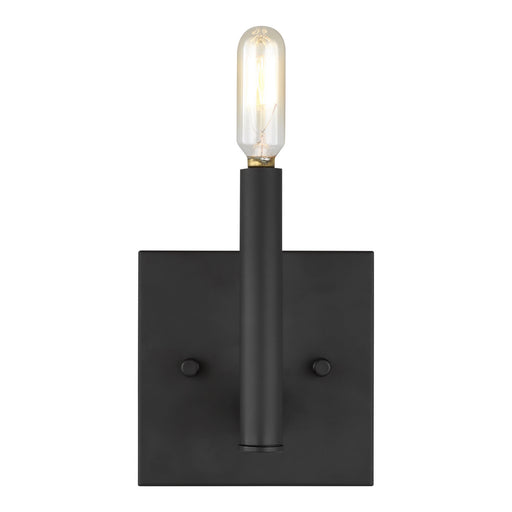 Myhouse Lighting Visual Comfort Studio - 4124301-112 - One Light Wall / Bath Sconce - Vector - Midnight Black