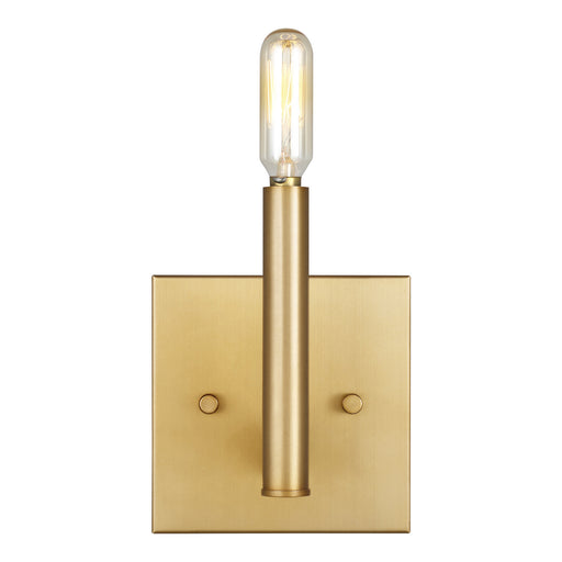 Myhouse Lighting Visual Comfort Studio - 4124301-848 - One Light Wall / Bath Sconce - Vector - Satin Brass