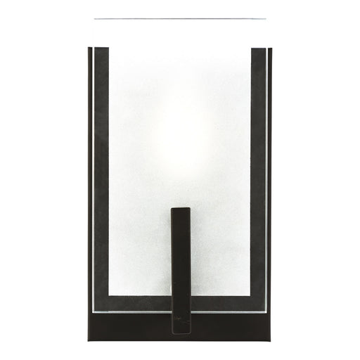 Myhouse Lighting Visual Comfort Studio - 4130801EN-112 - One Light Wall / Bath Sconce - Syll - Midnight Black