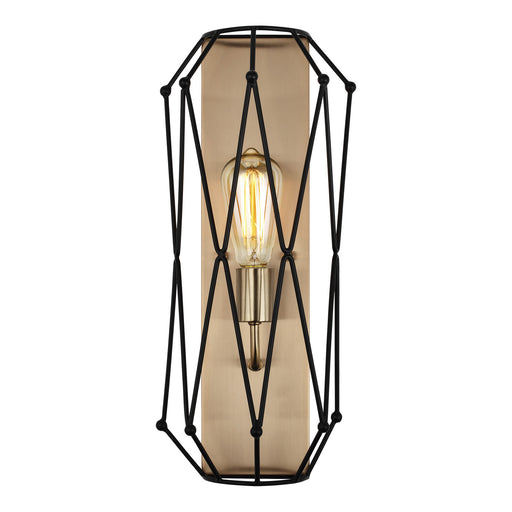 Myhouse Lighting Visual Comfort Studio - 4134101-848 - One Light Wall / Bath Sconce - Zarra - Satin Brass