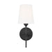 Myhouse Lighting Visual Comfort Studio - 4187201-112 - One Light Wall / Bath Sconce - Baker - Midnight Black