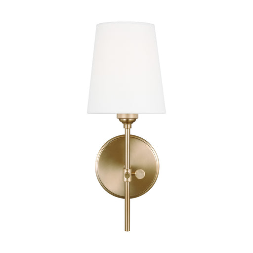 Myhouse Lighting Visual Comfort Studio - 4187201-848 - One Light Wall / Bath Sconce - Baker - Satin Brass