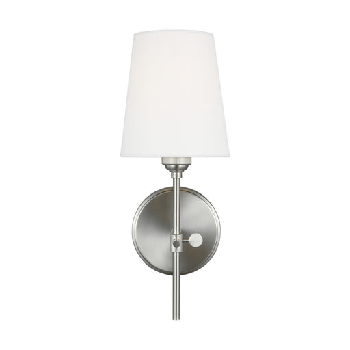 Myhouse Lighting Visual Comfort Studio - 4187201-962 - One Light Wall / Bath Sconce - Baker - Brushed Nickel