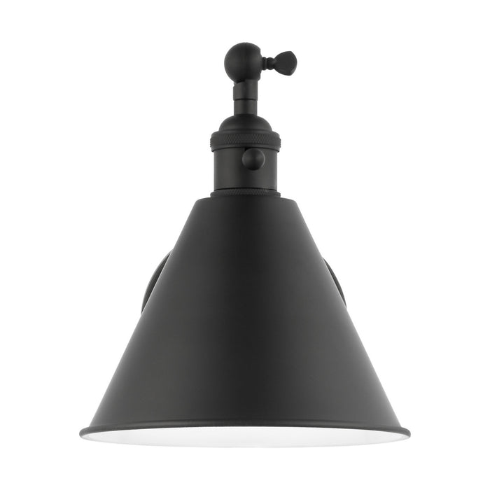 Myhouse Lighting Visual Comfort Studio - 4198101-112 - One Light Wall Sconce - Salem - Midnight Black