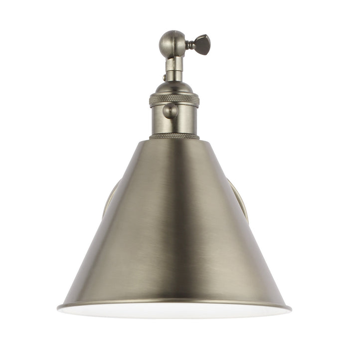 Myhouse Lighting Visual Comfort Studio - 4198101-965 - One Light Wall Sconce - Salem - Antique Brushed Nickel