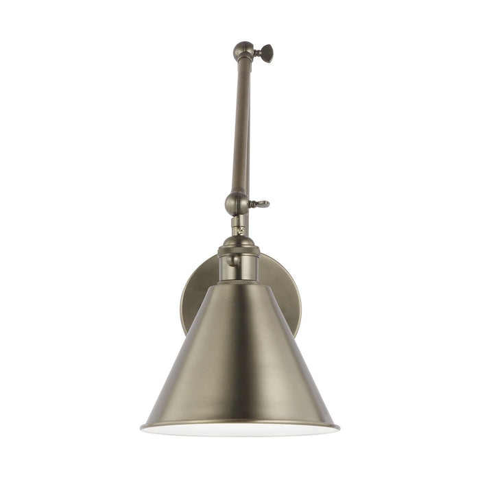 Myhouse Lighting Visual Comfort Studio - 4298101EN3-965 - One Light Wall Sconce - Salem - Antique Brushed Nickel