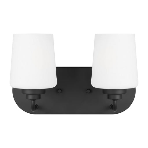 Myhouse Lighting Generation Lighting - 4402802-112 - Two Light Wall / Bath - Windom - Midnight Black