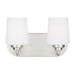 Myhouse Lighting Generation Lighting - 4402802-962 - Two Light Wall / Bath - Windom - Brushed Nickel