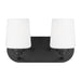 Myhouse Lighting Generation Lighting - 4402802EN3-112 - Two Light Wall / Bath - Windom - Midnight Black