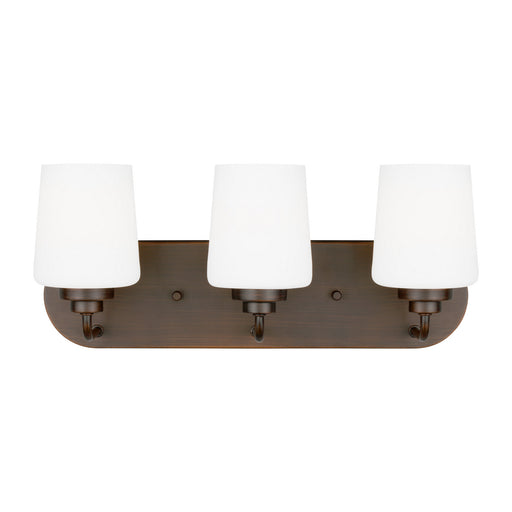 Myhouse Lighting Generation Lighting - 4402803-710 - Three Light Wall / Bath - Windom - Bronze