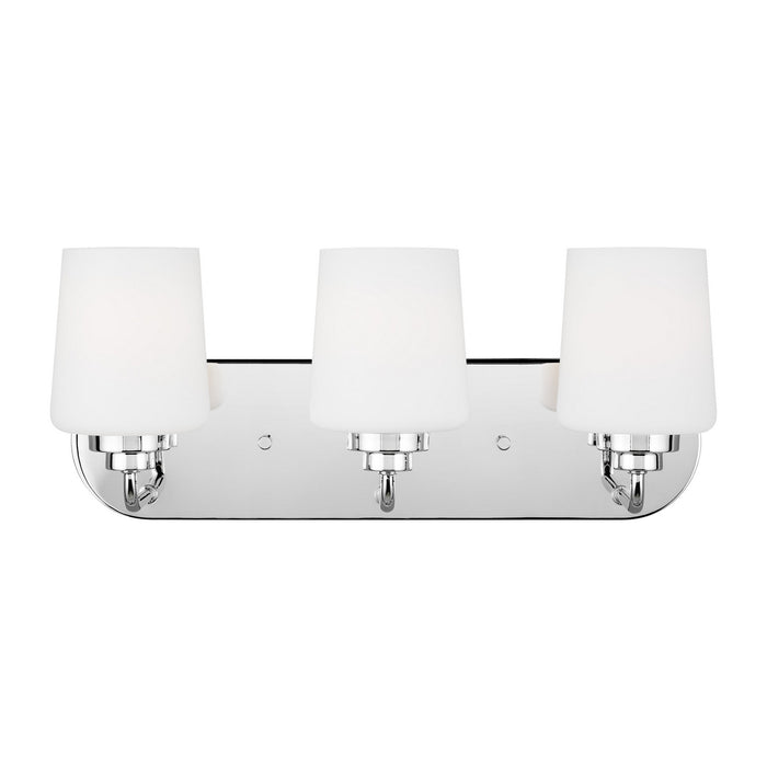 Myhouse Lighting Generation Lighting - 4402803EN3-05 - Three Light Wall / Bath - Windom - Chrome