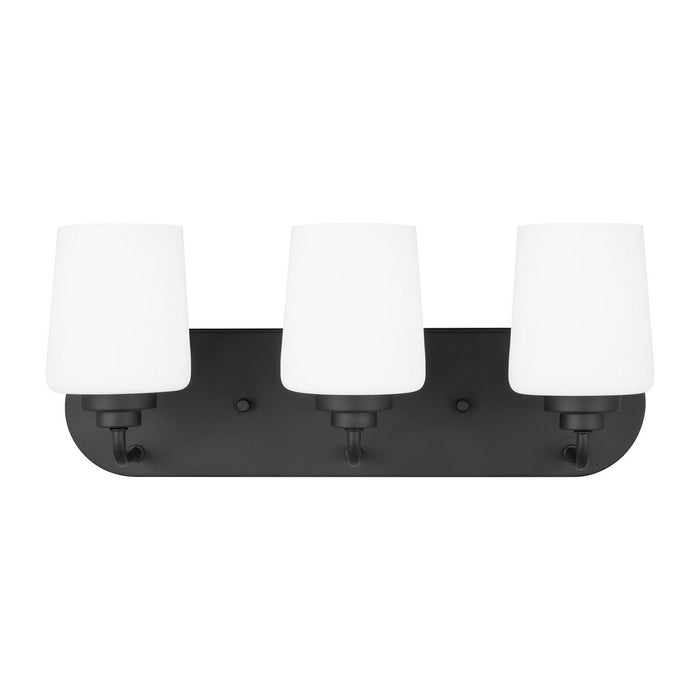 Myhouse Lighting Generation Lighting - 4402803EN3-112 - Three Light Wall / Bath - Windom - Midnight Black