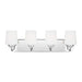 Myhouse Lighting Generation Lighting - 4402804-05 - Four Light Wall / Bath - Windom - Chrome