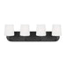 Myhouse Lighting Generation Lighting - 4402804-112 - Four Light Wall / Bath - Windom - Midnight Black