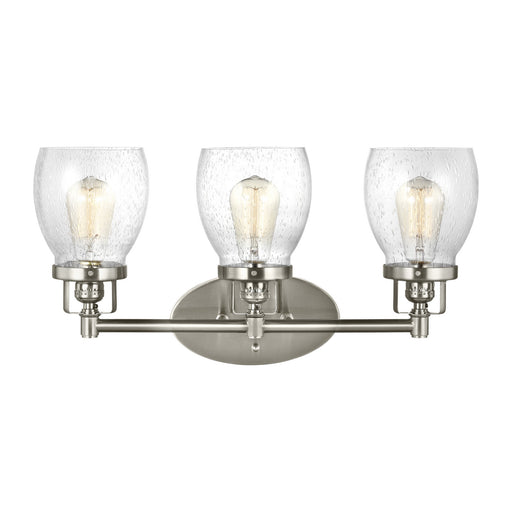 Myhouse Lighting Generation Lighting - 4414503EN7-962 - Three Light Wall / Bath - Belton - Brushed Nickel