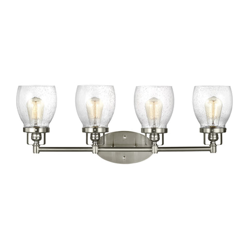 Myhouse Lighting Generation Lighting - 4414504EN7-962 - Four Light Wall/ Bath - Belton - Brushed Nickel