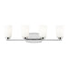 Myhouse Lighting Generation Lighting - 4428904-05 - Four Light Wall / Bath - Franport - Chrome