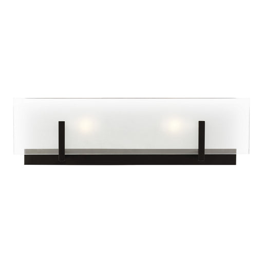 Myhouse Lighting Visual Comfort Studio - 4430802EN-112 - Two Light Wall / Bath - Syll - Midnight Black