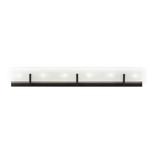 Myhouse Lighting Visual Comfort Studio - 4430806EN-112 - Six Light Wall / Bath - Syll - Midnight Black