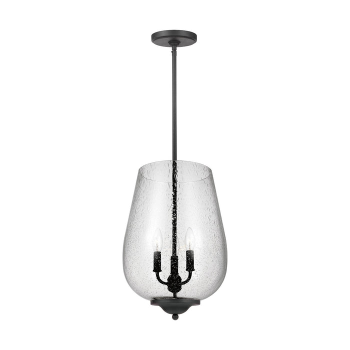 Myhouse Lighting Generation Lighting - 5127803EN-112 - Three Light Hall / Foyer - Belton - Midnight Black