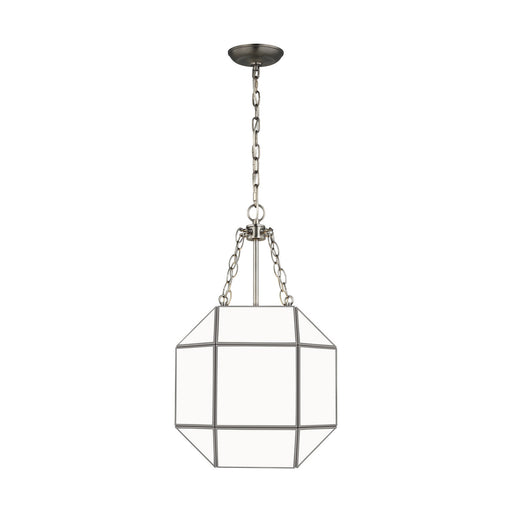 Myhouse Lighting Visual Comfort Studio - 5179453-965 - Four Light Lantern - Morrison - Antique Brushed Nickel