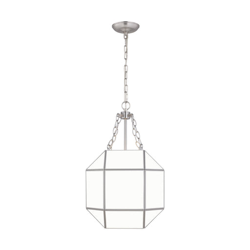 Myhouse Lighting Visual Comfort Studio - 5179453EN-962 - Three Light Lantern - Morrison - Brushed Nickel