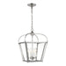 Myhouse Lighting Visual Comfort Studio - 5191004-965 - Four Light Foyer - Charleston - Antique Brushed Nickel