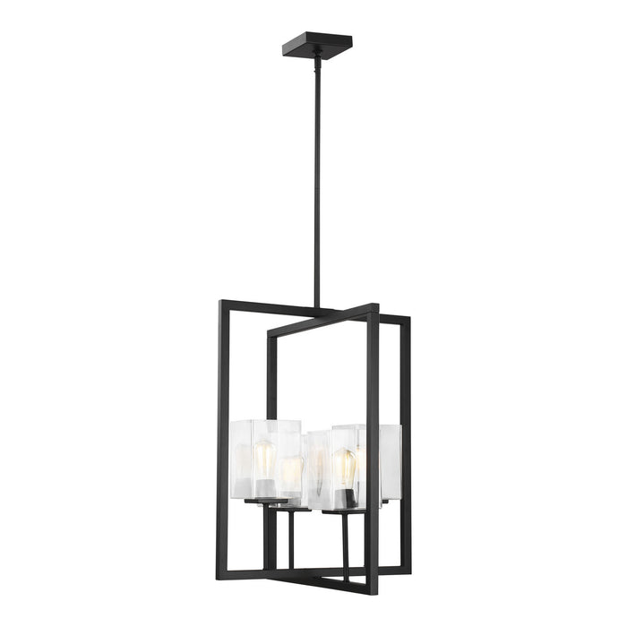 Myhouse Lighting Generation Lighting - 5241504-112 - Four Light Hall / Foyer - Mitte - Midnight Black