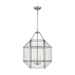 Myhouse Lighting Visual Comfort Studio - 5279403EN-962 - Three Light Lantern - Morrison - Brushed Nickel