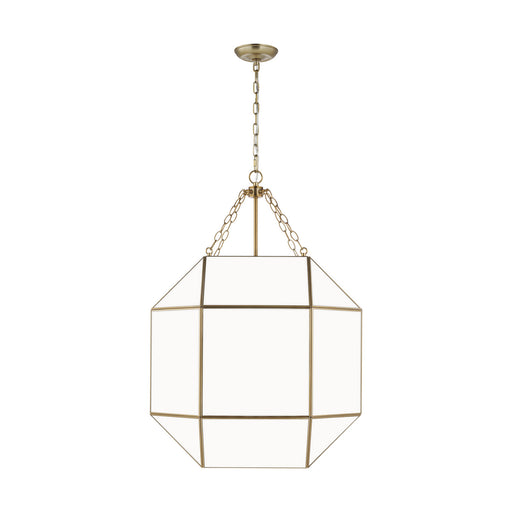 Myhouse Lighting Visual Comfort Studio - 5279454EN-848 - Four Light Lantern - Morrison - Satin Brass