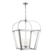 Myhouse Lighting Visual Comfort Studio - 5291004-965 - Four Light Foyer - Charleston - Antique Brushed Nickel