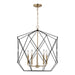 Myhouse Lighting Visual Comfort Studio - 5334105EN-848 - Five Light Lantern - Zarra - Satin Brass