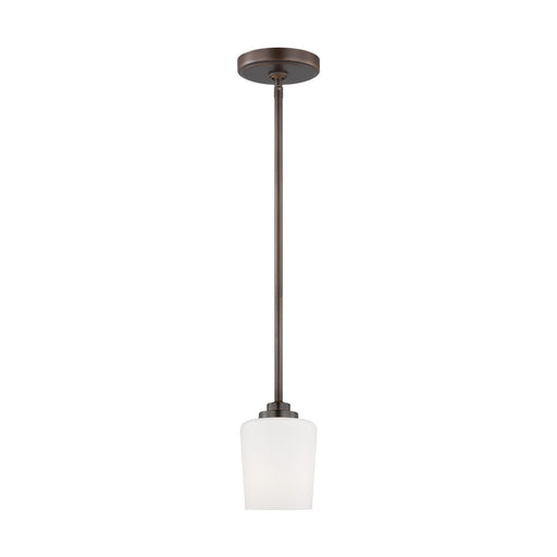 Myhouse Lighting Generation Lighting - 6102801-710 - One Light Mini-Pendant - Windom - Bronze