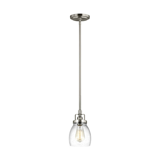 Myhouse Lighting Generation Lighting - 6114501EN7-962 - One Light Mini-Pendant - Belton - Brushed Nickel