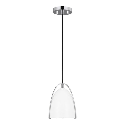 Myhouse Lighting Visual Comfort Studio - 6151801EN3-05 - One Light Mini-Pendant - Norman - Chrome