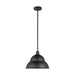 Myhouse Lighting Visual Comfort Studio - 6236701EN3-12 - One Light Outdoor Pendant - Barn Light - Black