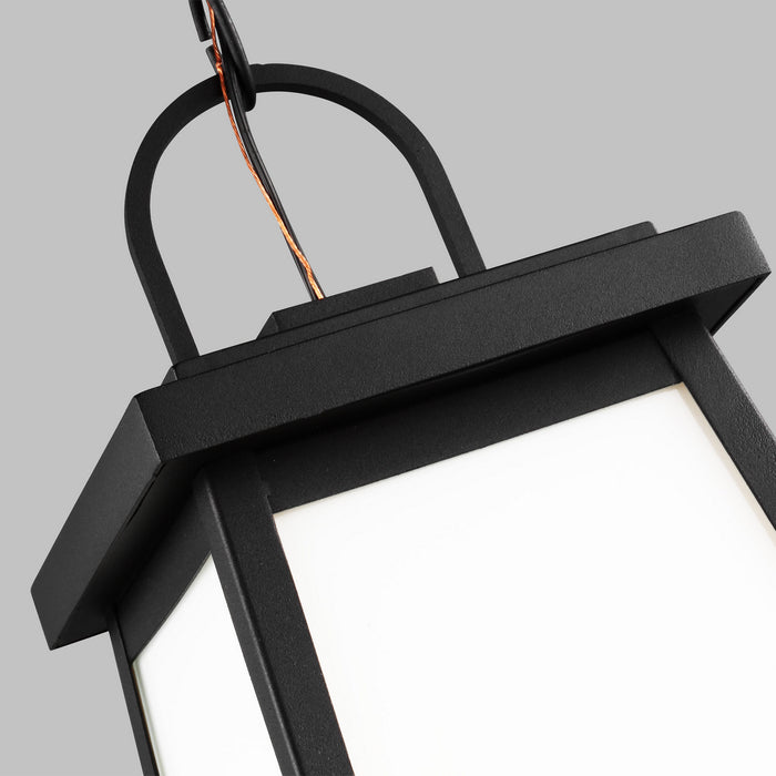 Myhouse Lighting Visual Comfort Studio - 6248401-12 - One Light Outdoor Pendant - Founders - Black