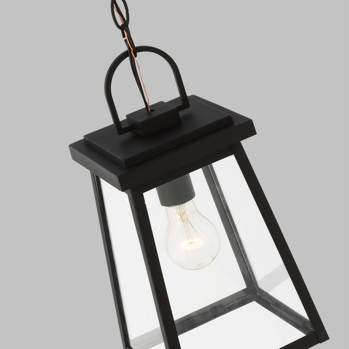 Myhouse Lighting Visual Comfort Studio - 6248401-12 - One Light Outdoor Pendant - Founders - Black