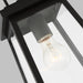 Myhouse Lighting Visual Comfort Studio - 6248401-12 - One Light Outdoor Pendant - Founders - Black