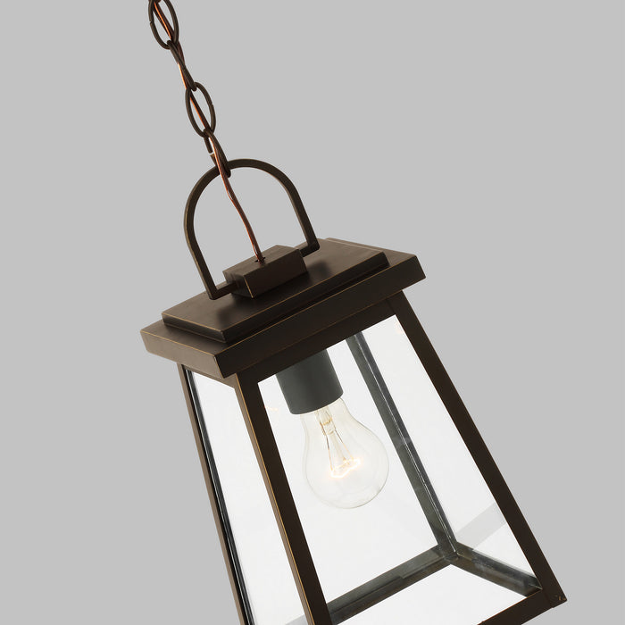 Myhouse Lighting Visual Comfort Studio - 6248401-71 - One Light Outdoor Pendant - Founders - Antique Bronze