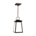 Myhouse Lighting Visual Comfort Studio - 6248401EN3-71 - One Light Outdoor Pendant - Founders - Antique Bronze