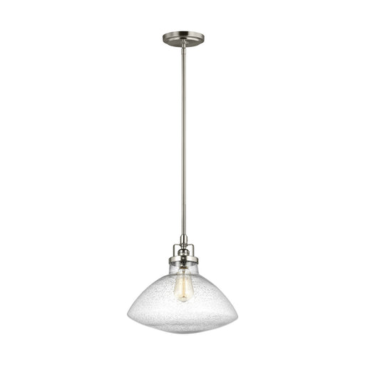 Myhouse Lighting Generation Lighting - 6514501EN7-962 - One Light Pendant - Belton - Brushed Nickel