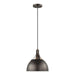 Myhouse Lighting Visual Comfort Studio - 6524201-710 - One Light Pendant - Rockland - Bronze