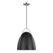 Myhouse Lighting Visual Comfort Studio - 6651701-05 - One Light Pendant - Norman - Chrome