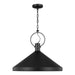 Myhouse Lighting Visual Comfort Studio - 6884901-112 - One Light Pendant - Lyon - Midnight Black