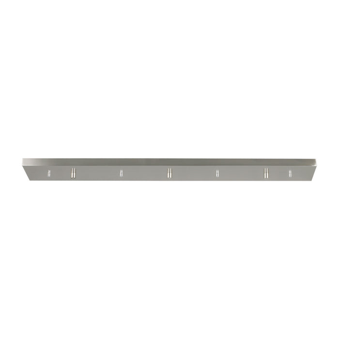 Myhouse Lighting Generation Lighting - 7449603-962 - Three Light Linear Canopy - Multi-Port Canopy - Brushed Nickel