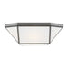 Myhouse Lighting Visual Comfort Studio - 7579452-965 - Two Light Flush Mount - Morrison - Antique Brushed Nickel